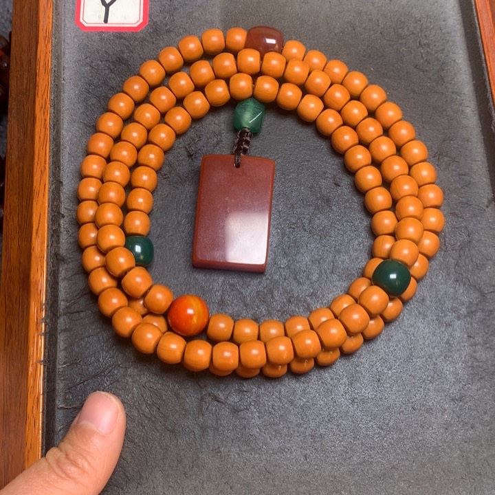 猴头核桃吊坠菩提