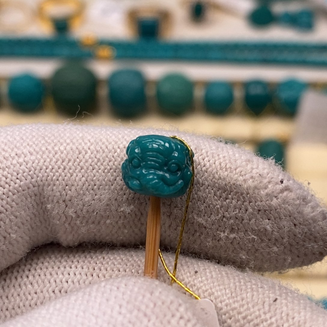 未镶嵌绿松石珠宝奇石AA310