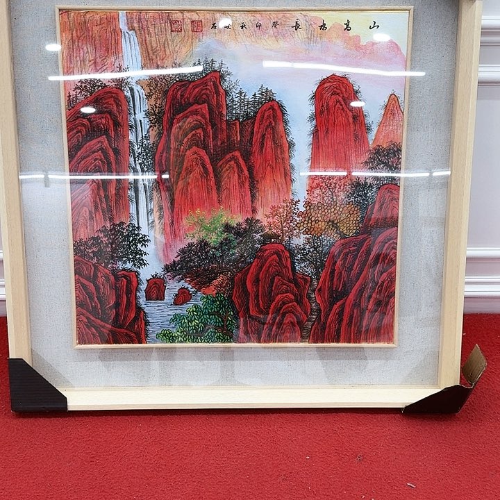 国画书法作品多次参加