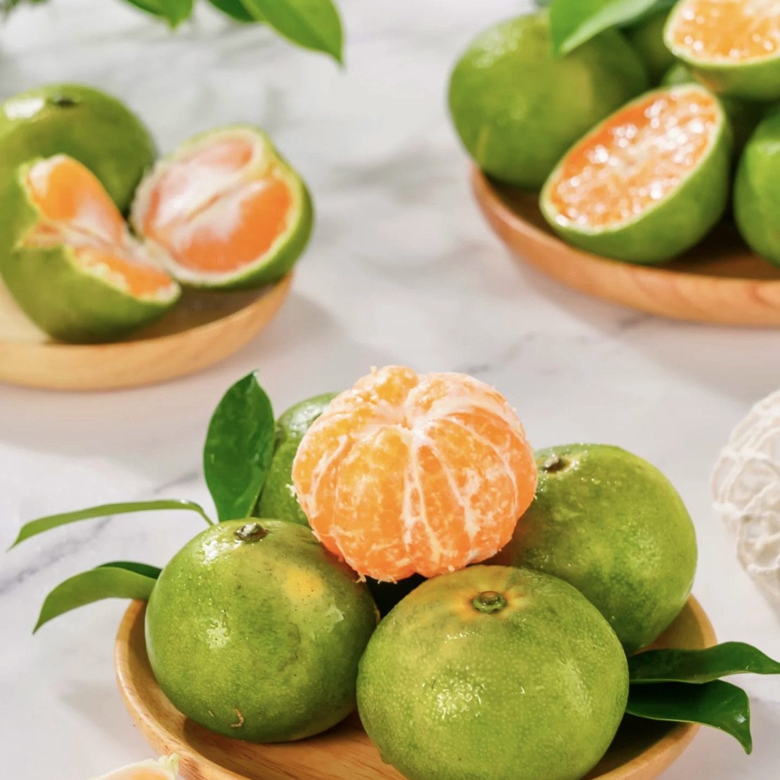 【汐晚花卉】云南现摘新鲜蜜桔薄皮多汁酸甜爽口应季水果