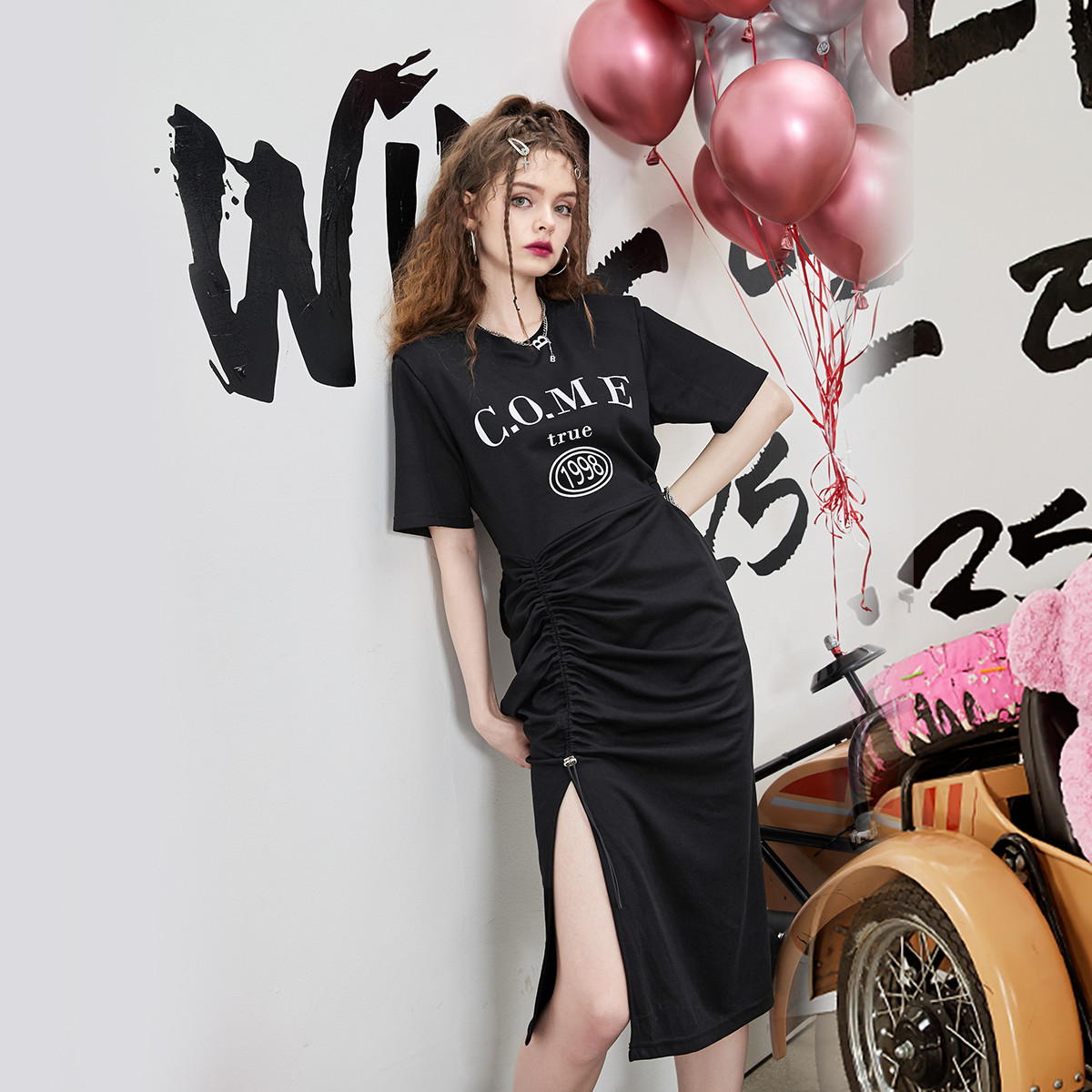 【寻宝大会NO退NO换】妖精的口袋连衣裙14200189