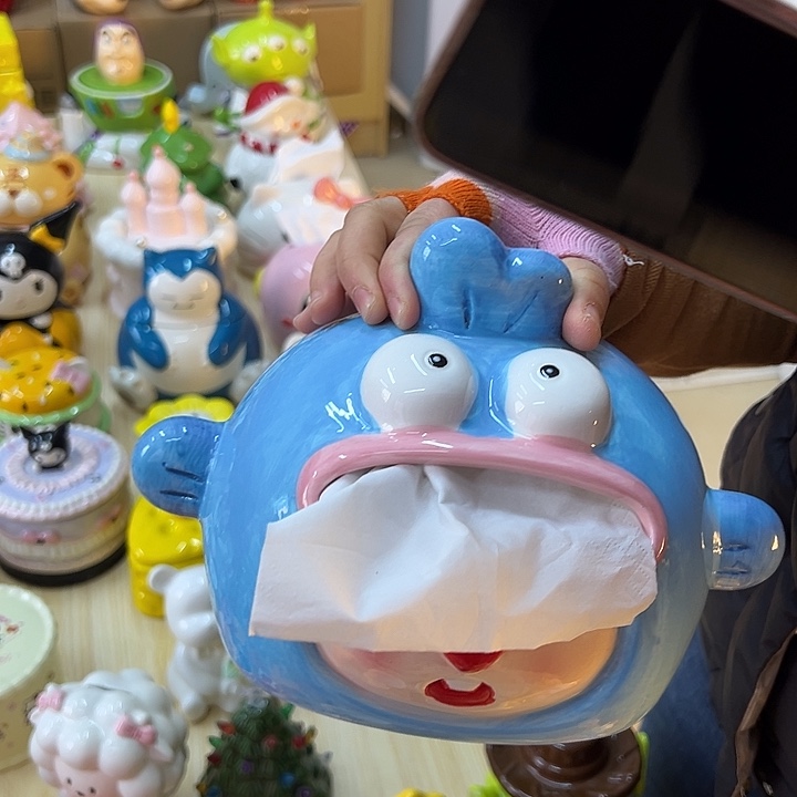 摆件陶瓷等行业中的应用