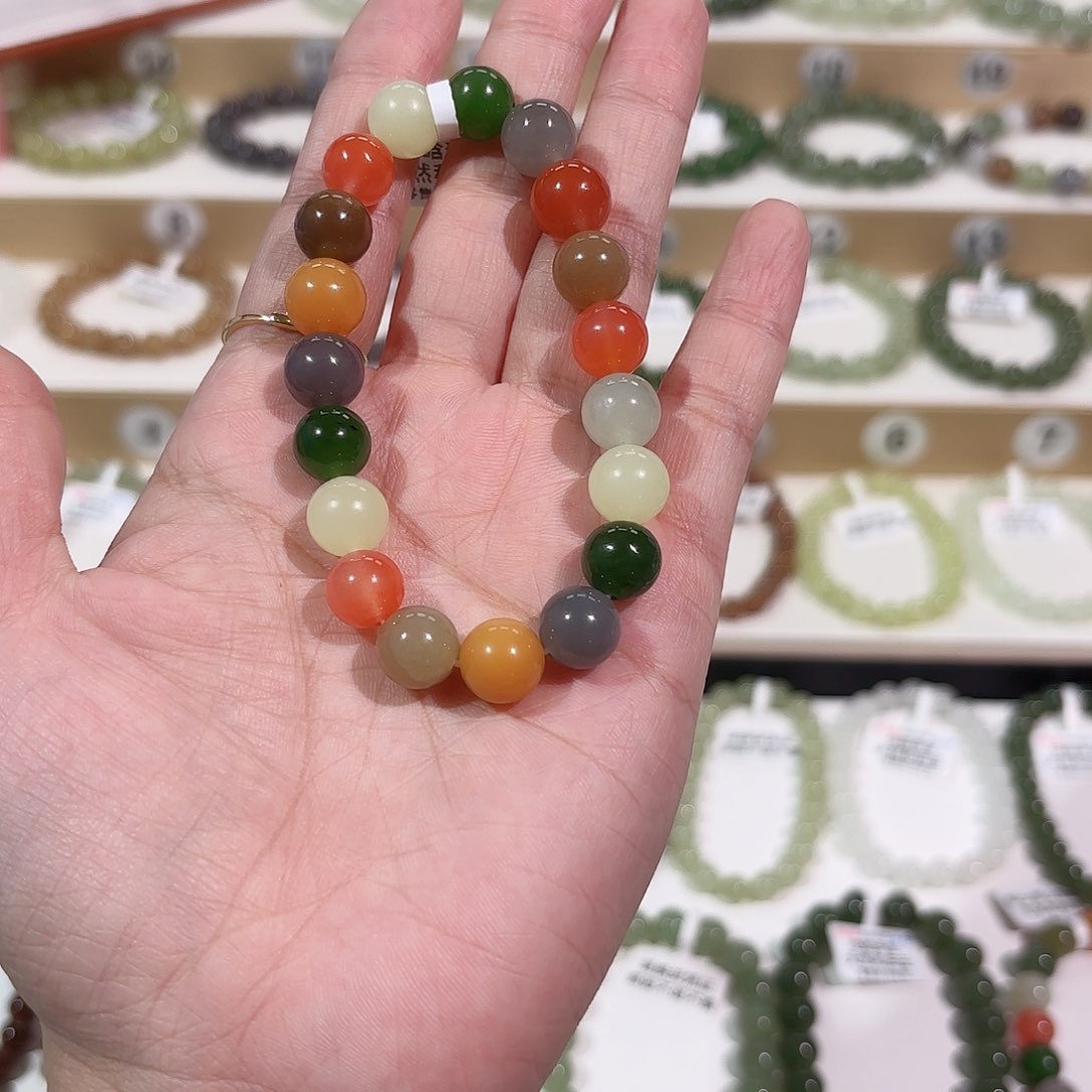 和田玉手链未镶嵌