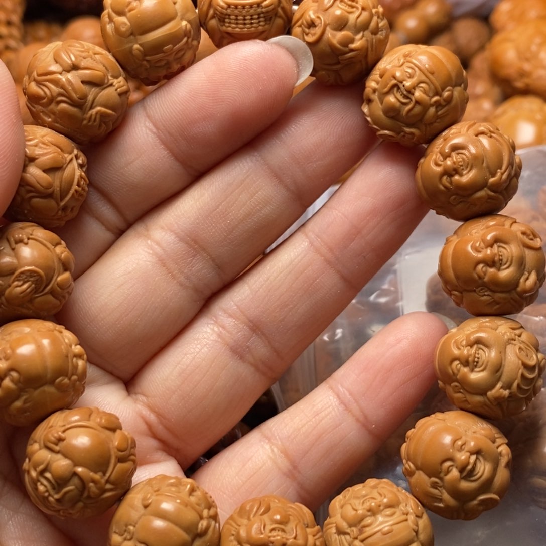 猴头核桃吊坠猴头