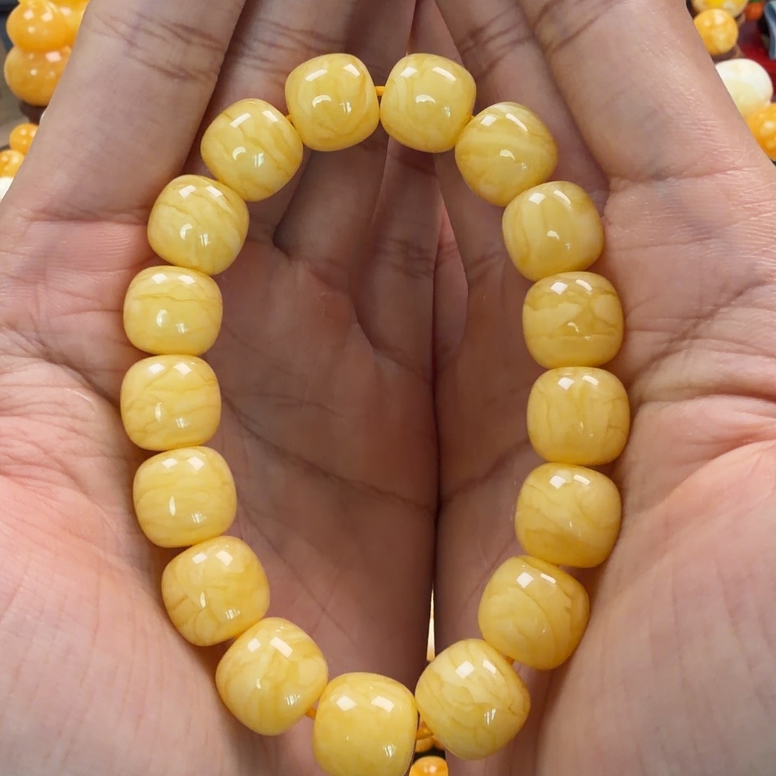 琥珀未镶嵌珠宝奇石13mm同料