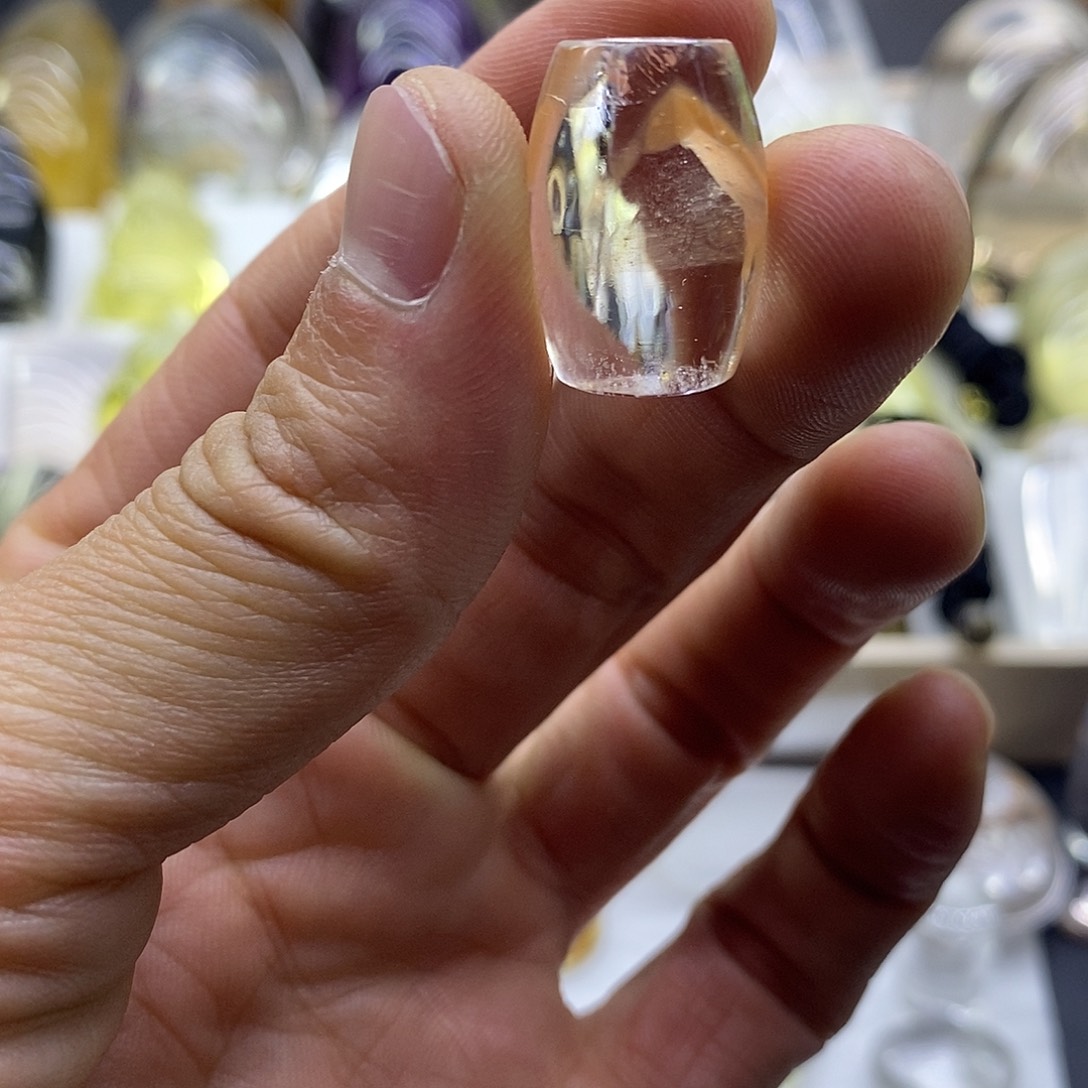 水晶未镶嵌珠宝半成品