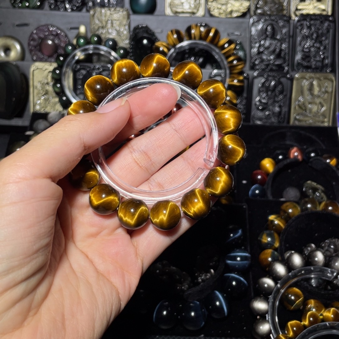 塞***福木变石未镶嵌手链手串