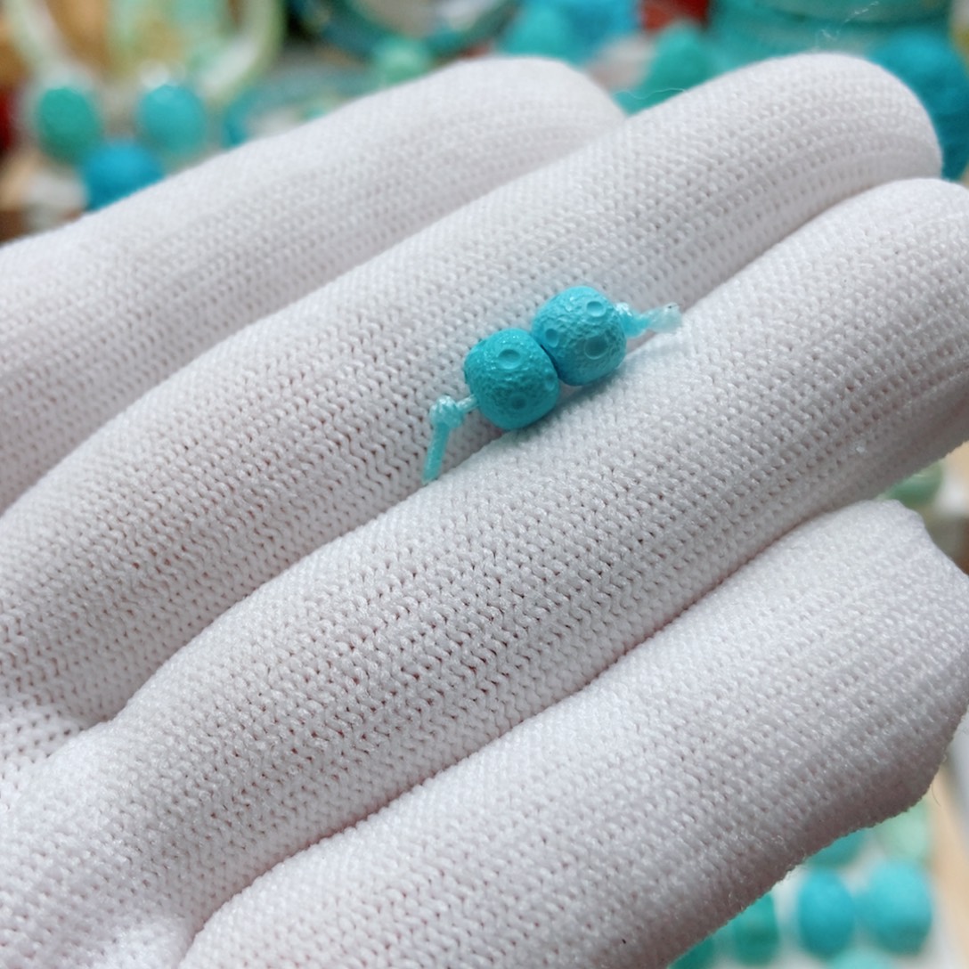 绿松石未镶嵌星球珠m