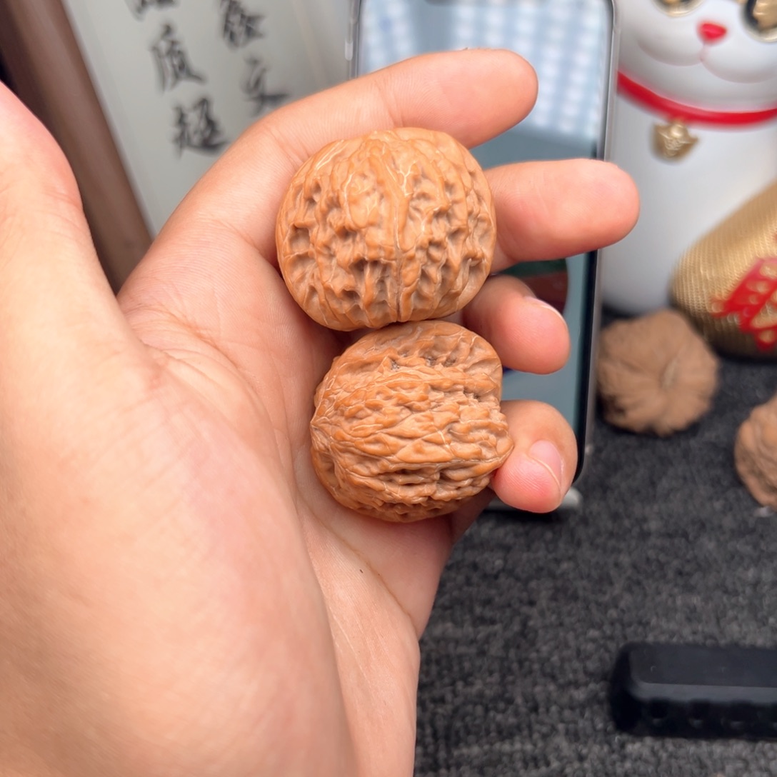 文玩核桃吊坠磨盘