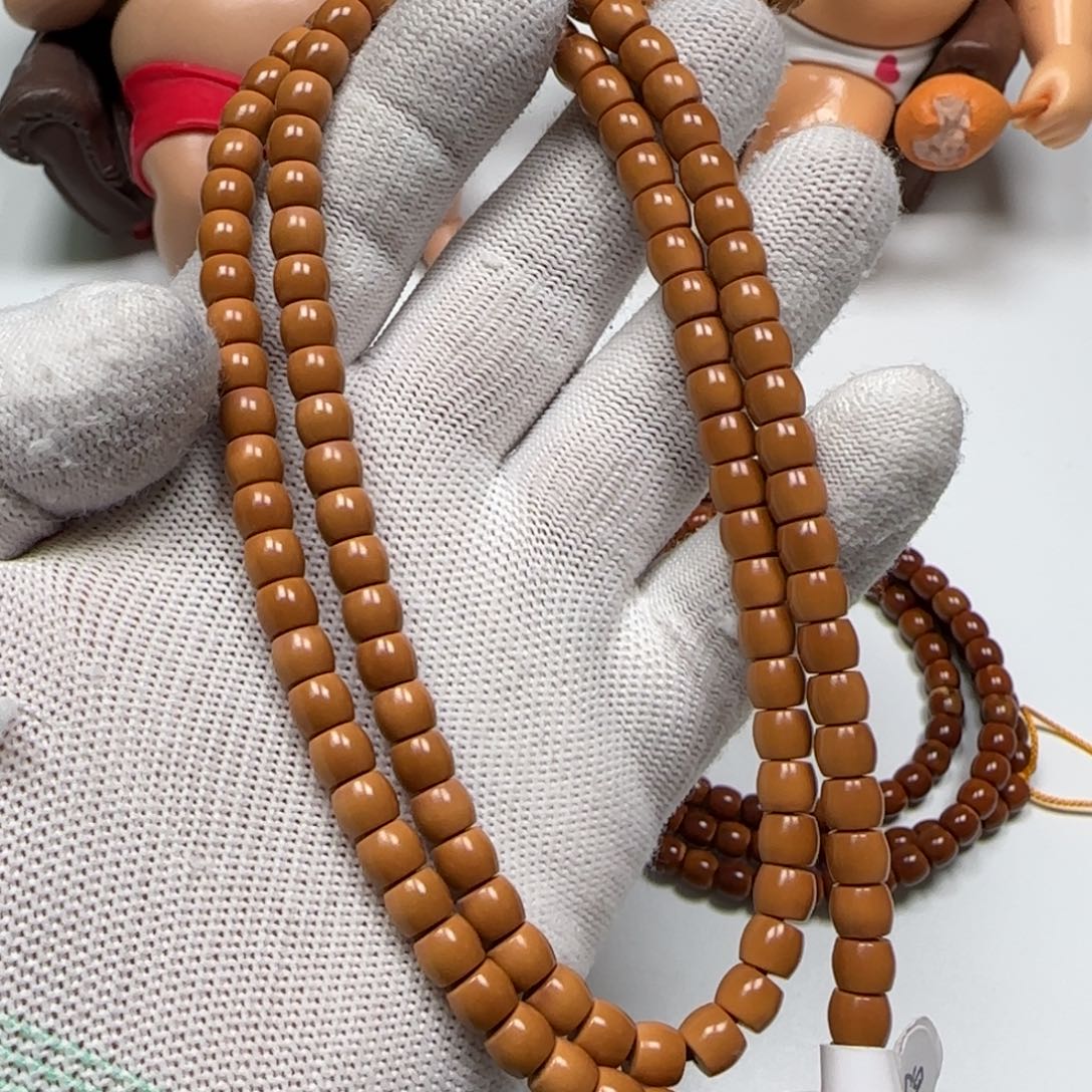 手串/手链橄榄核老挝核尖脖挂6.5