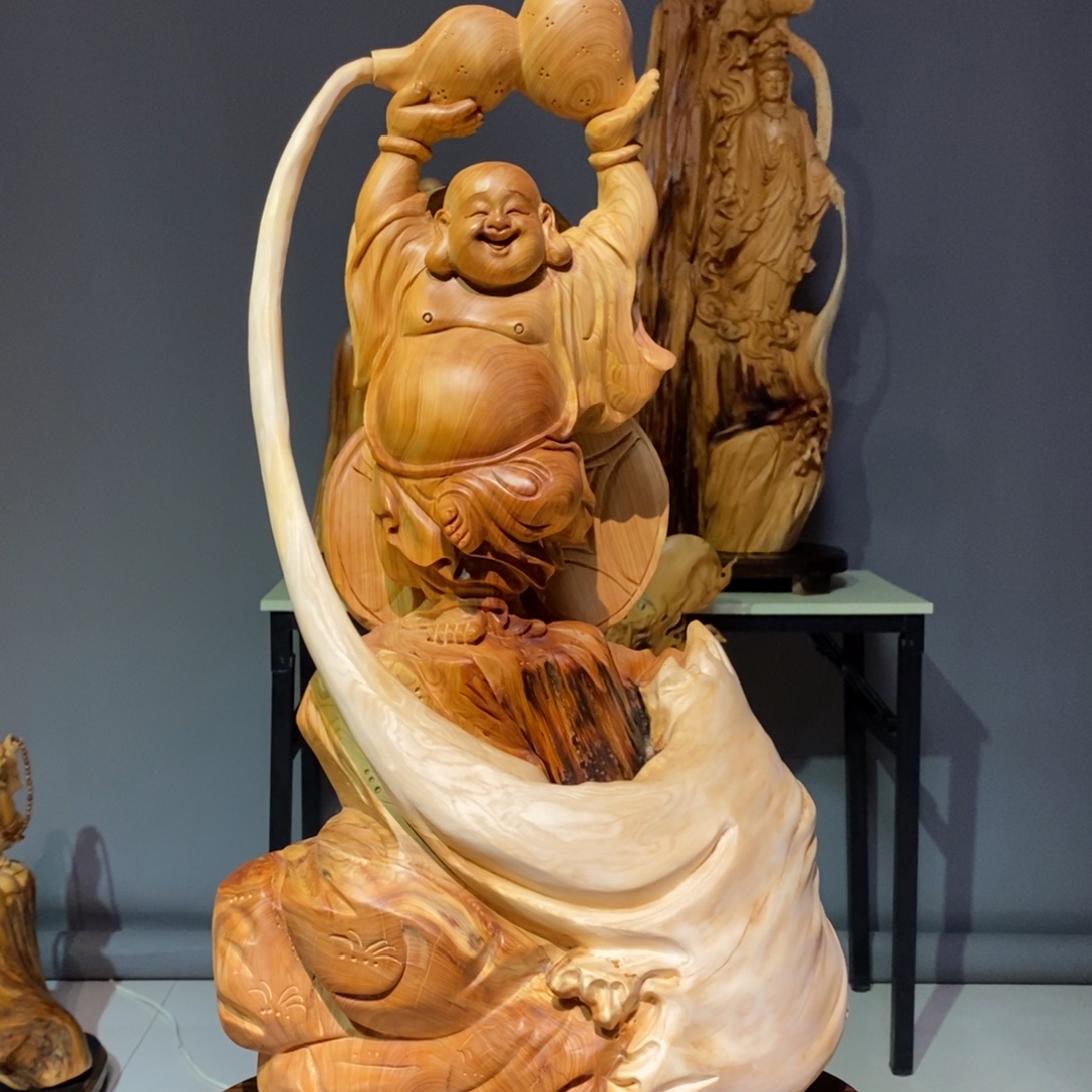 柏木（崖柏）崖柏木雕刻