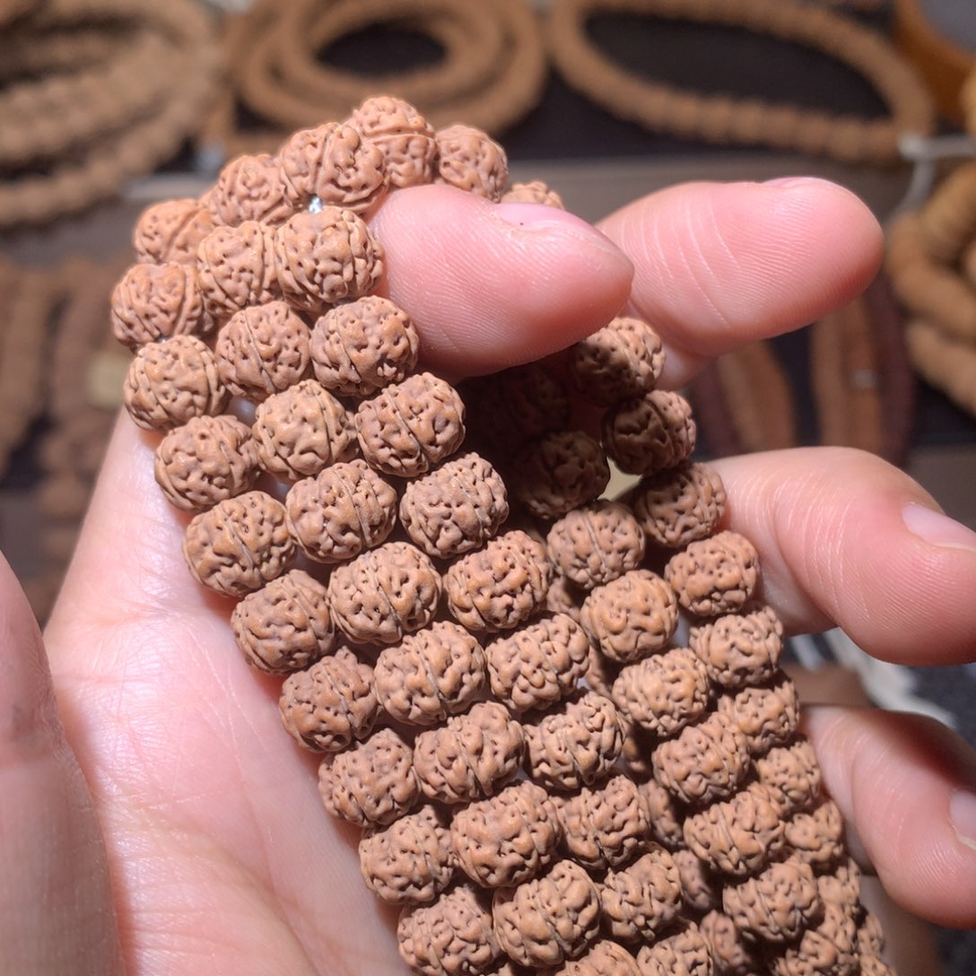 金刚菩提手串五**摆108 号老树梅花尺寸8