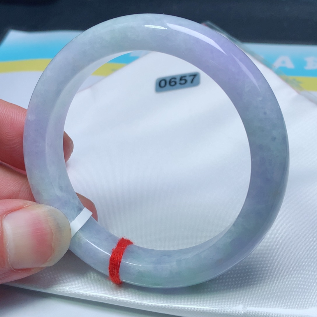 未镶嵌手镯翡翠0657号