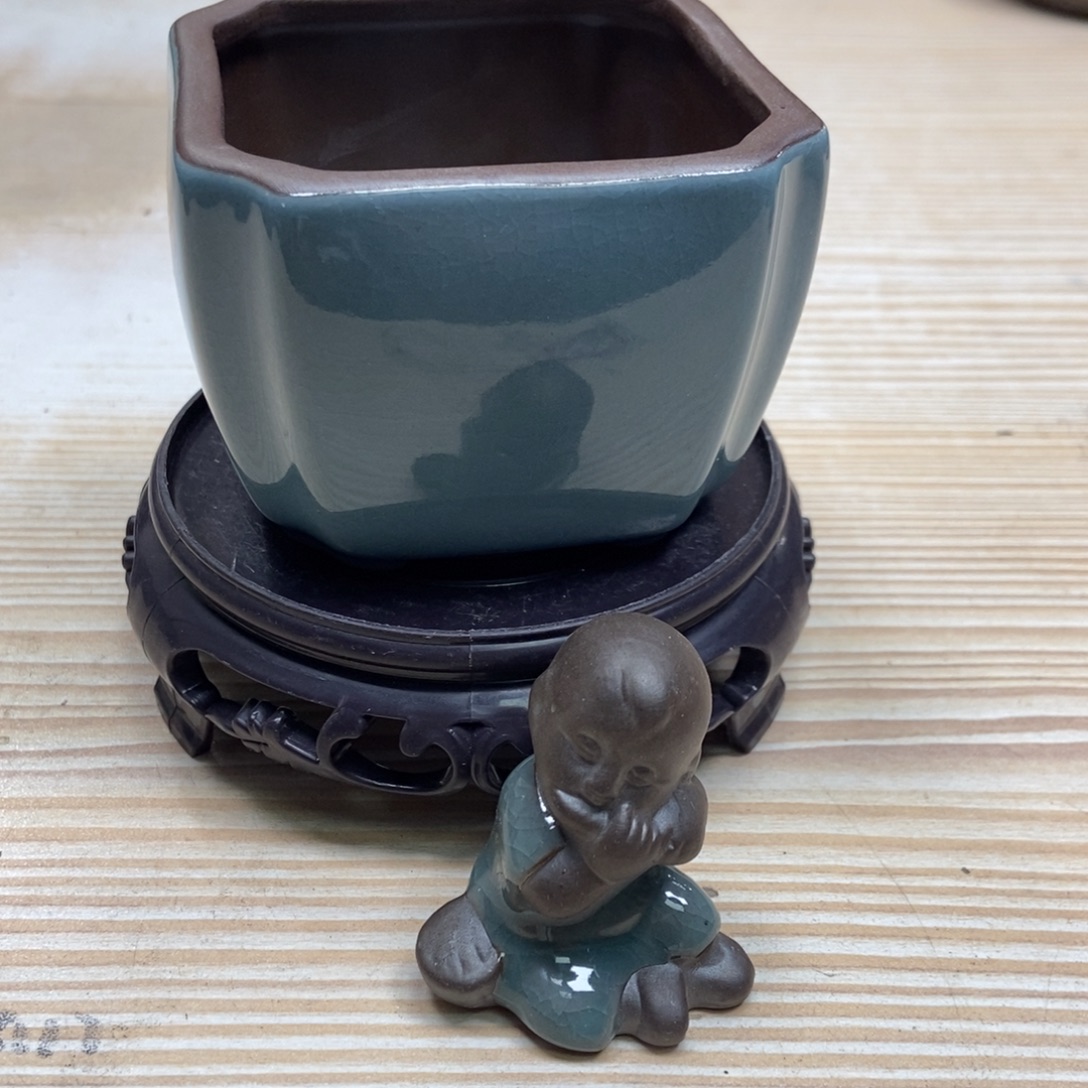 瓷片陶瓷花盆陶瓷艺术