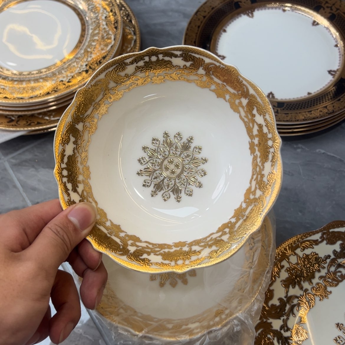 【闪购商品】瓷片6 寸水果碗两个一单福利价