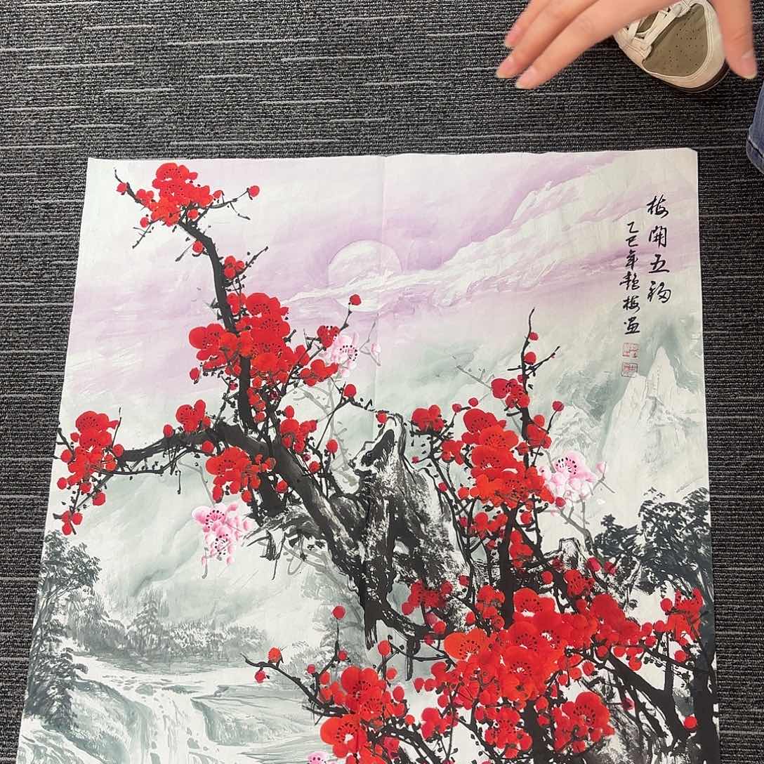 国画国画作品纯手绘