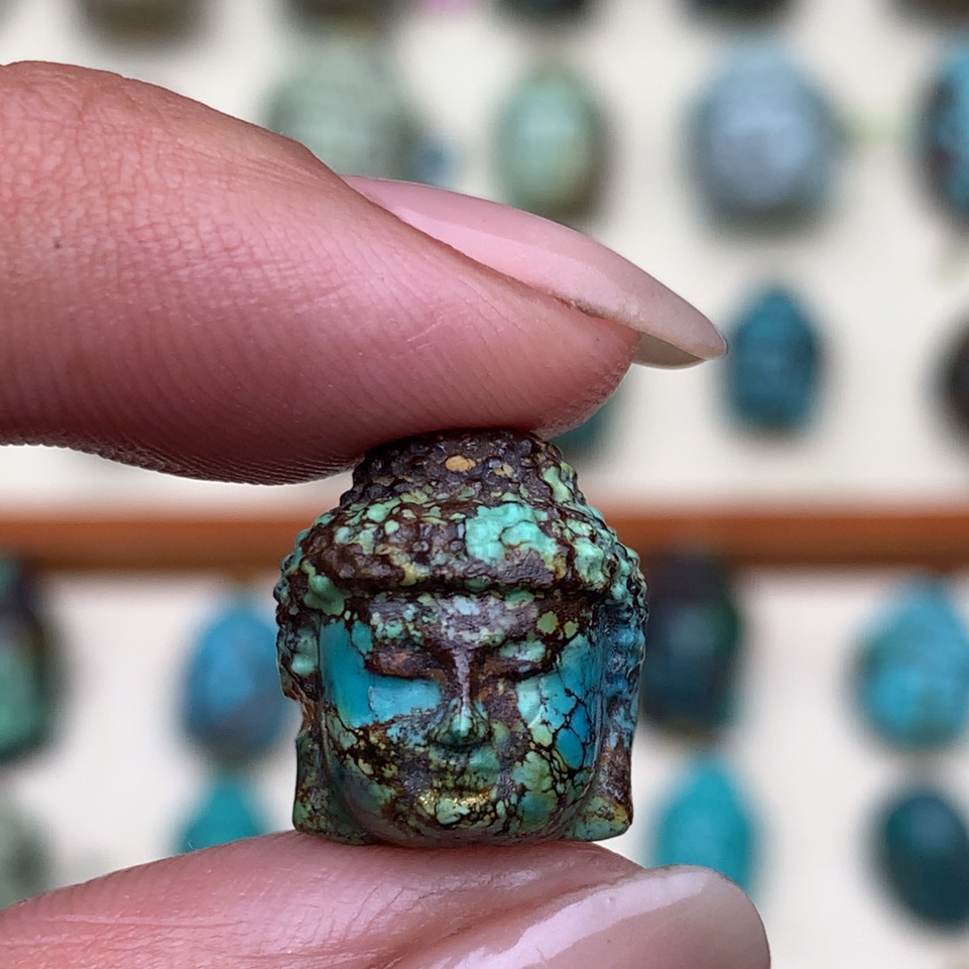 绿松石未镶嵌配饰