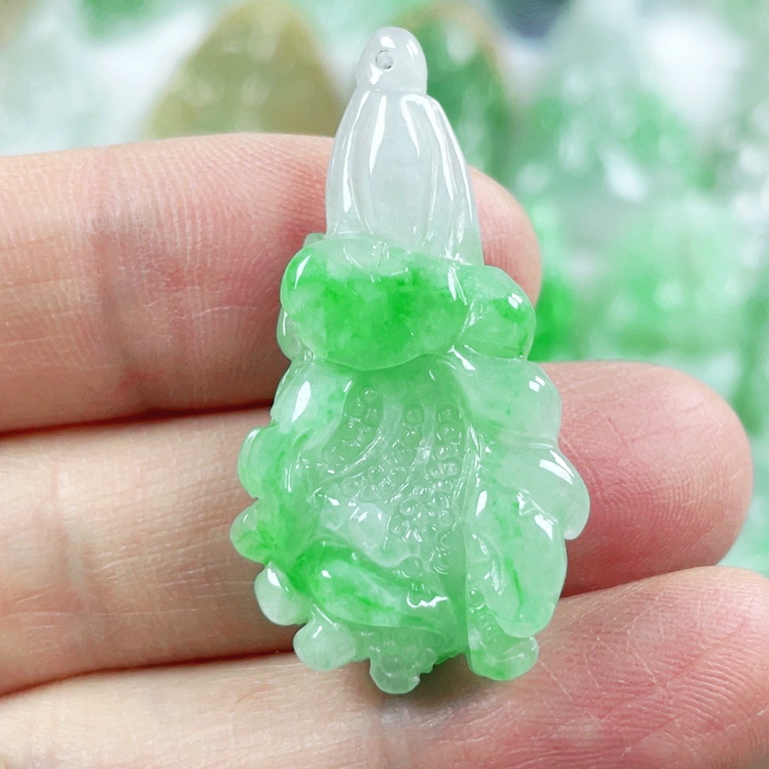 翡翠吊坠(不含链)未镶嵌