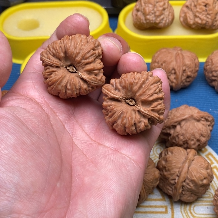 核桃手串/手链凹底38尺