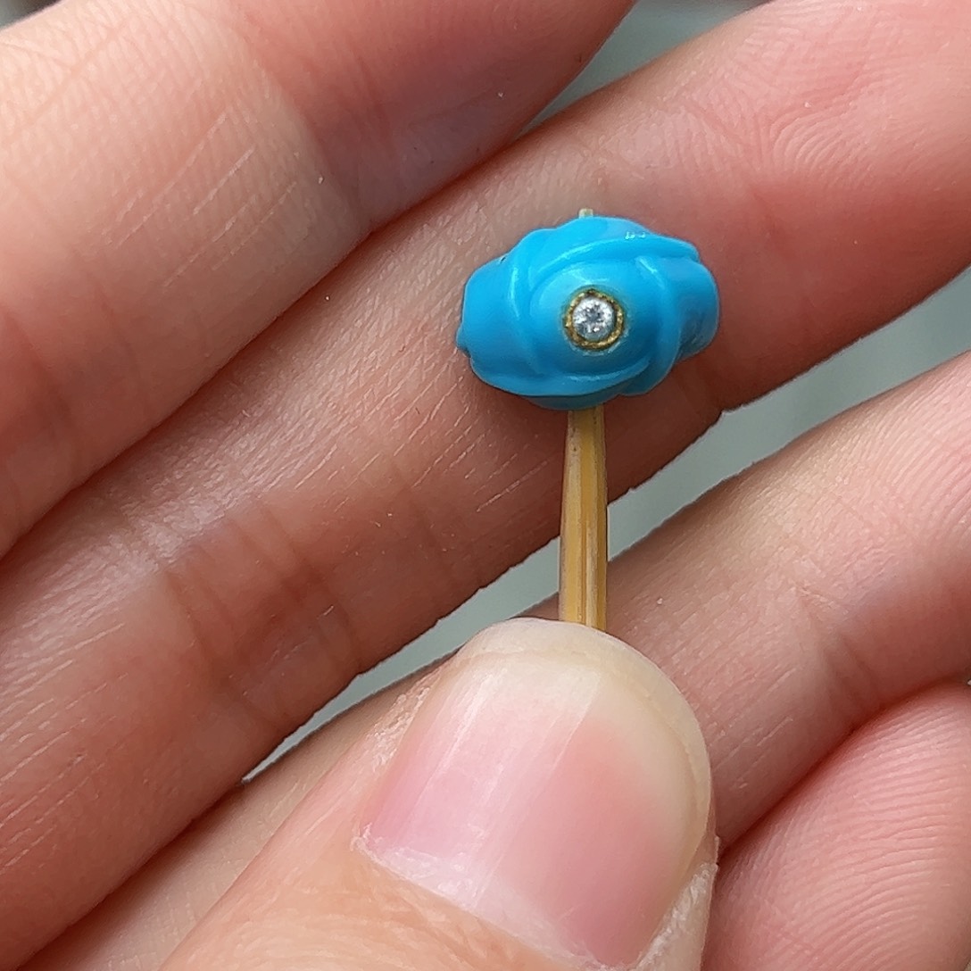 绿松石珠宝奇石未镶嵌