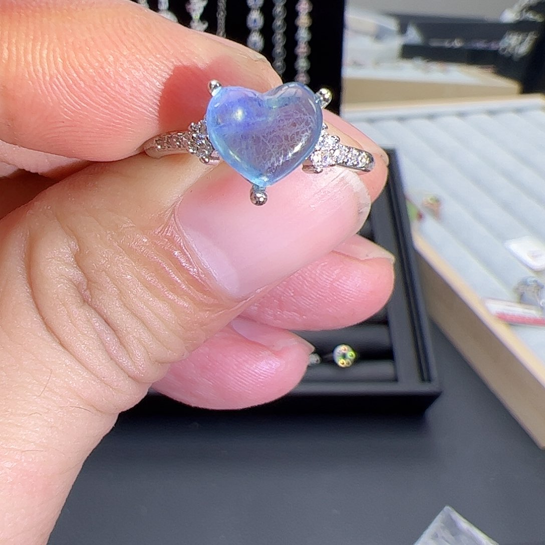 紫晶珠宝半成品银S925镶嵌