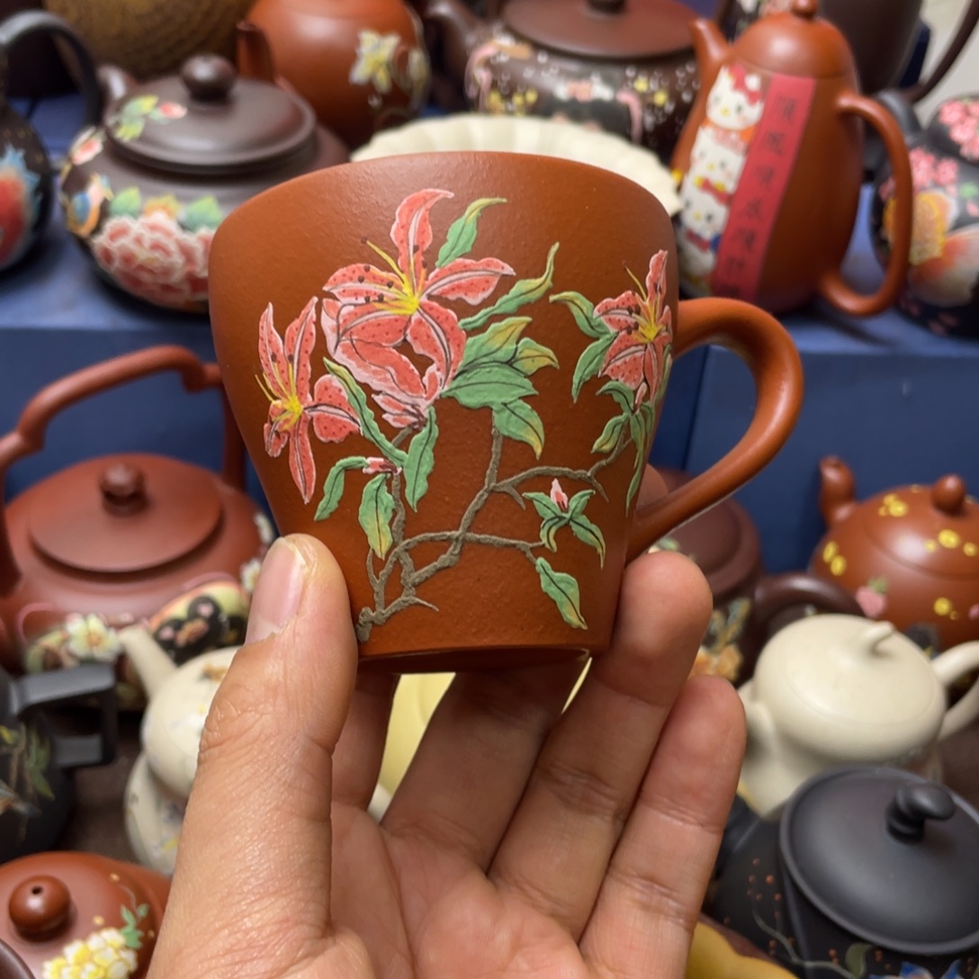 茶杯紫砂紫砂主人杯160cc