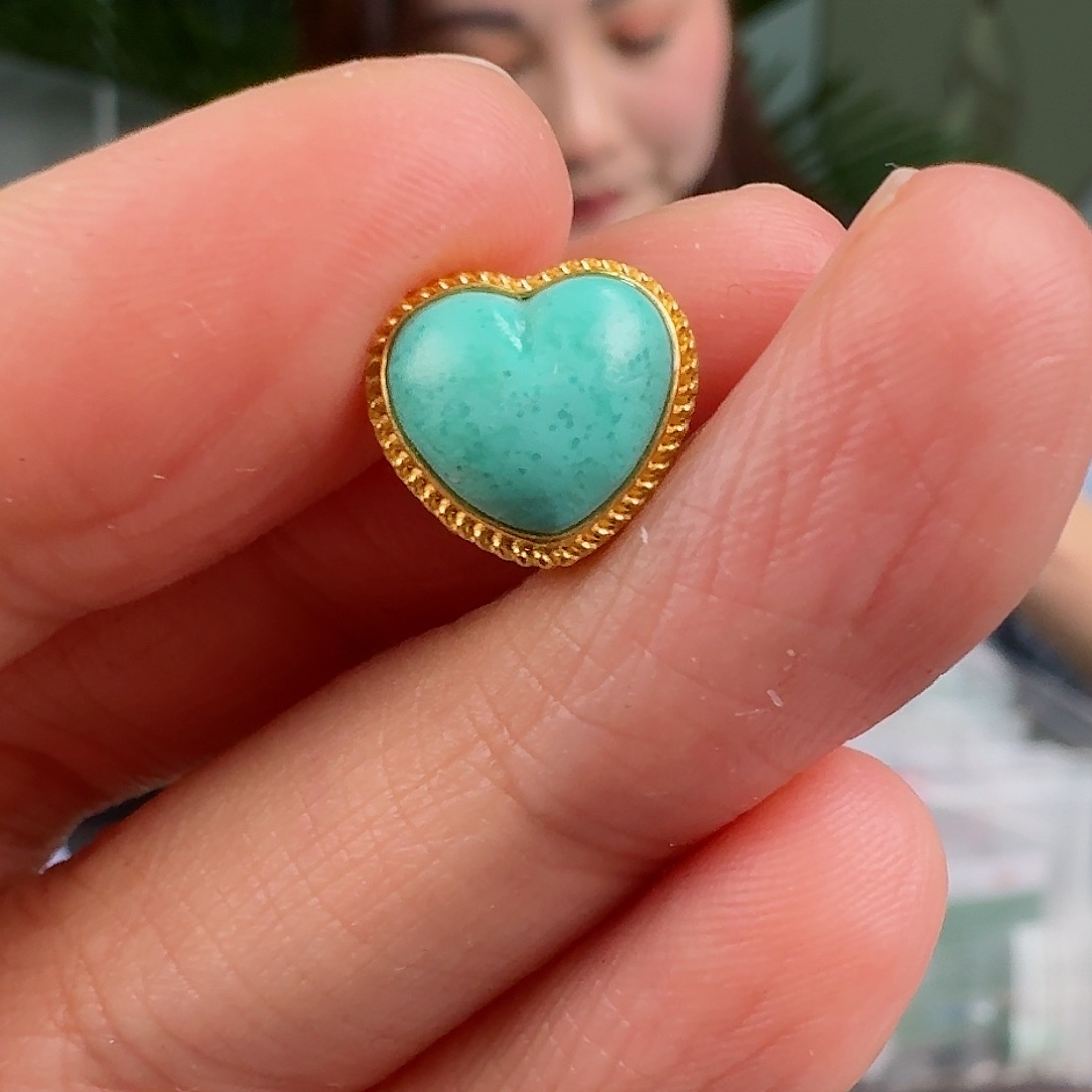 绿松石珠宝奇石未镶嵌