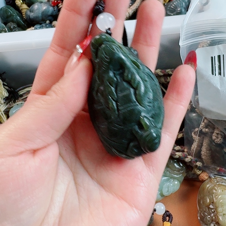 和田玉把件未镶嵌