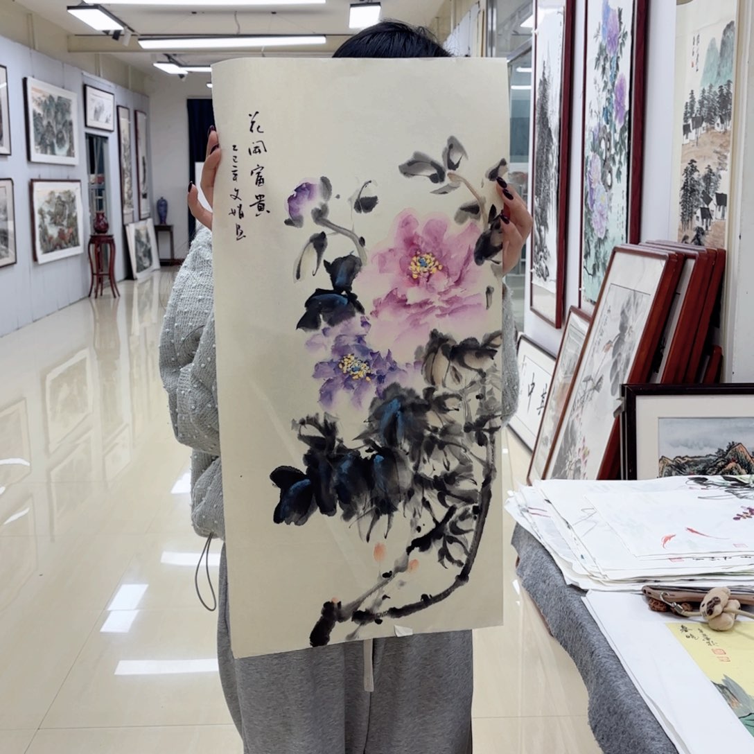 国画国画作品集一个