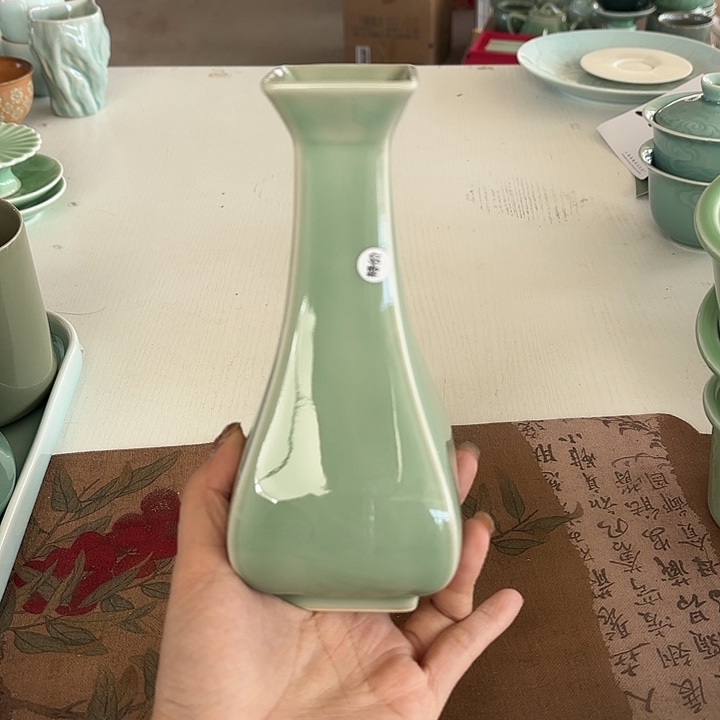 龙泉云间青瓷小米茶器