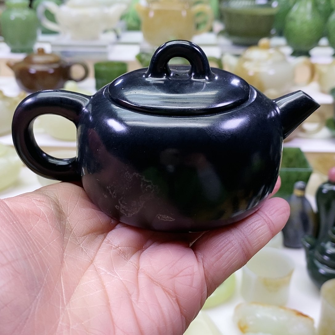和田玉茶壶未镶嵌