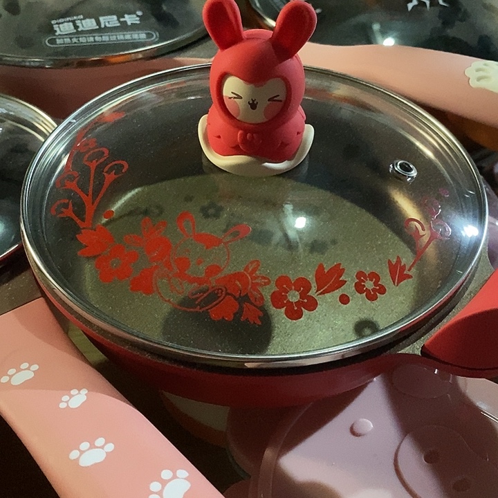 红色生肖兔套装处理