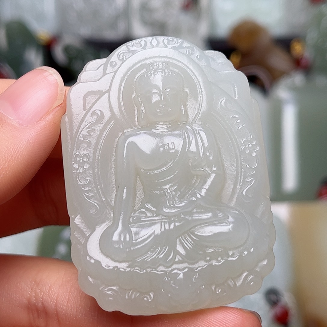 和田玉挂件未镶嵌