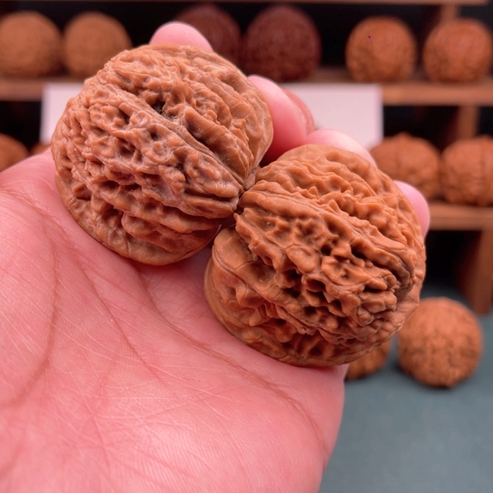 文玩核桃把件文玩核桃平谷四座楼