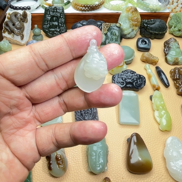 和田玉颈饰未镶嵌定制款