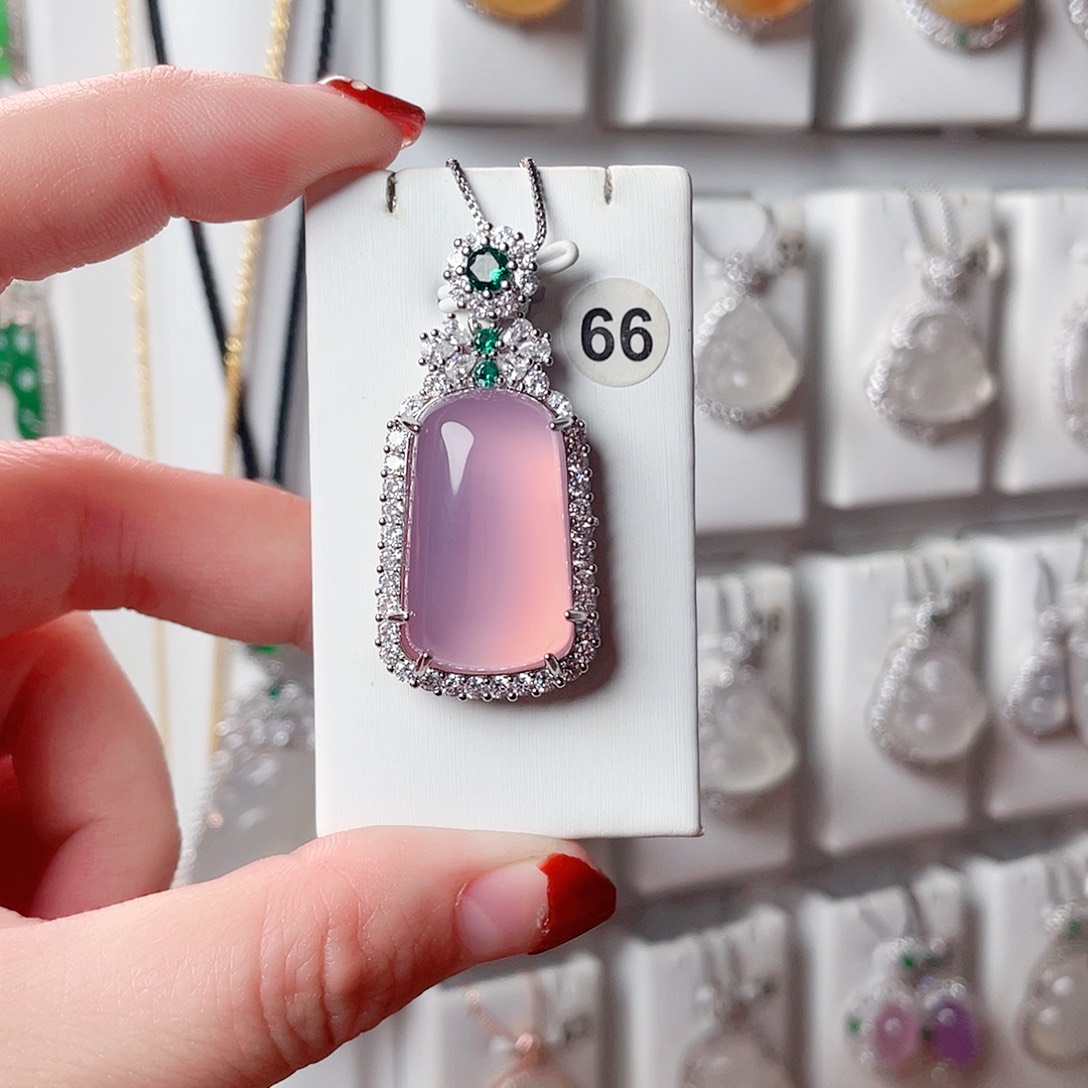 玛瑙/玉髓吊坠(赠链)未镶嵌