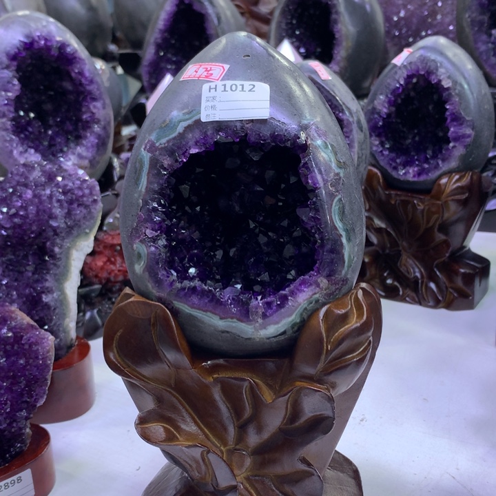 水晶紫水晶未镶嵌1012