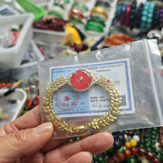 玛瑙/玉髓未镶嵌手链