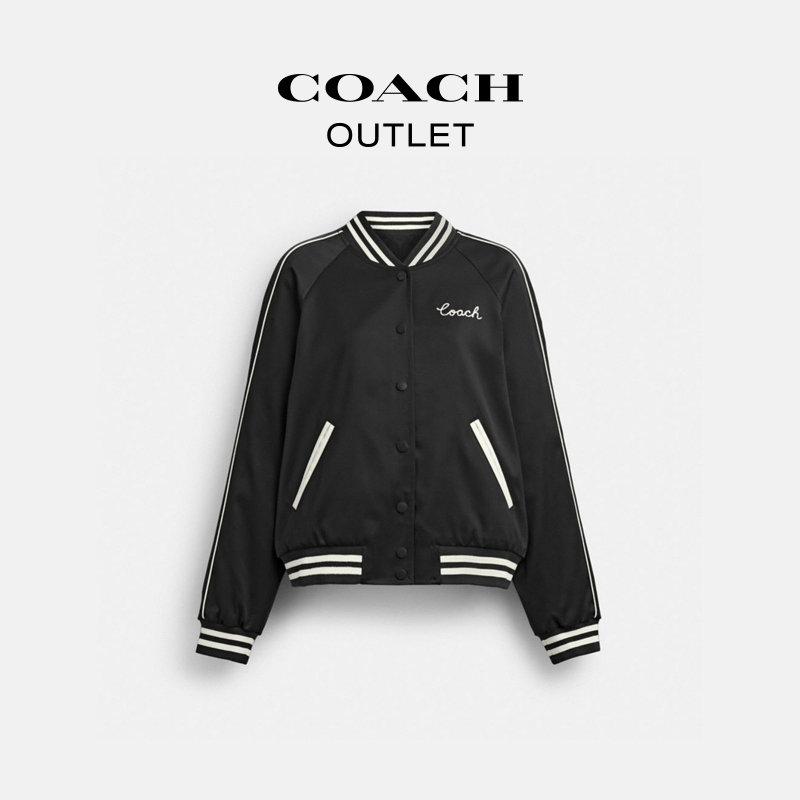 COACH/蔻驰奥莱  双面经典标志SOUVENIR VARSITY夹克
