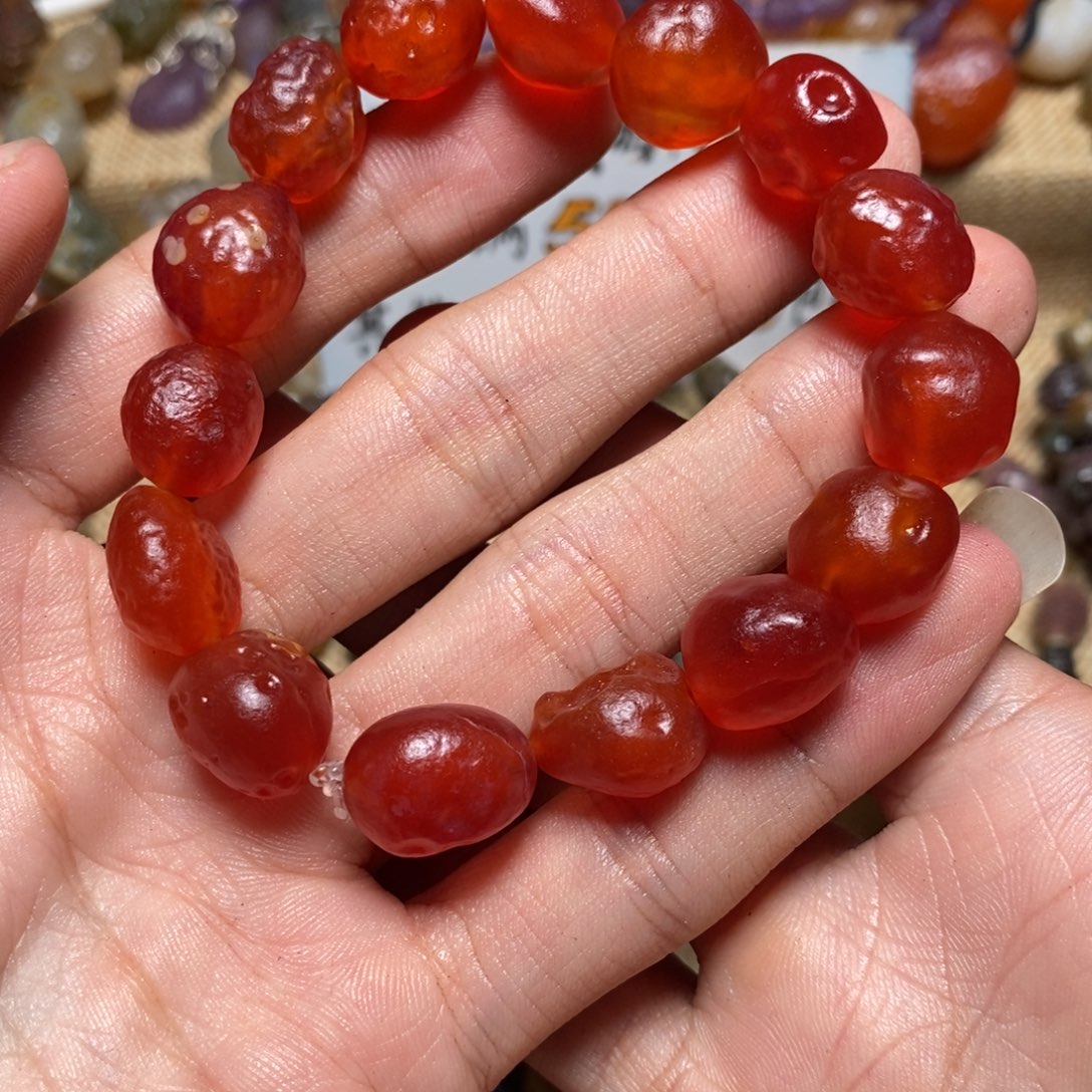 合金手链玛瑙/玉髓