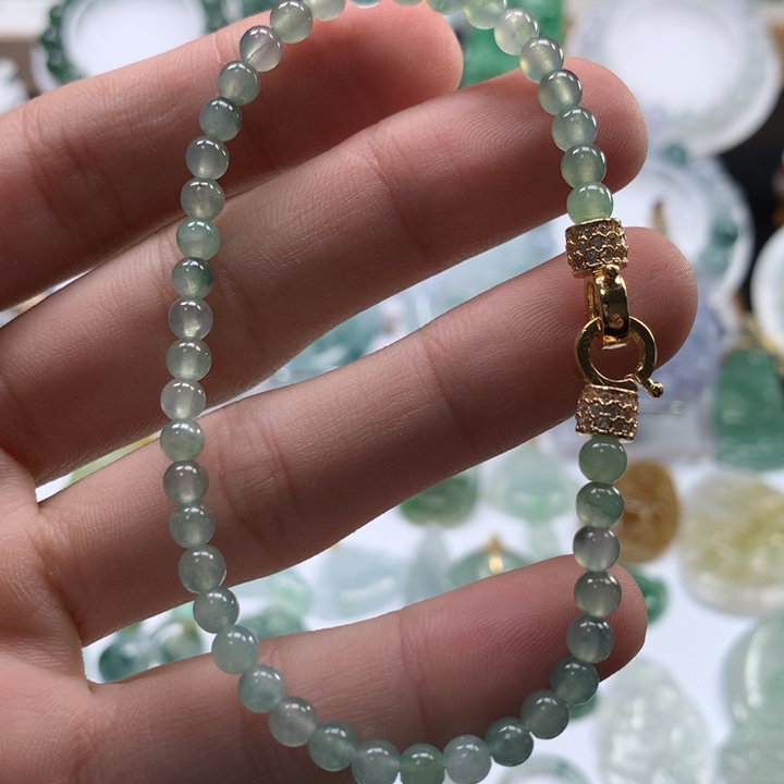 翡翠未镶嵌手链翡翠