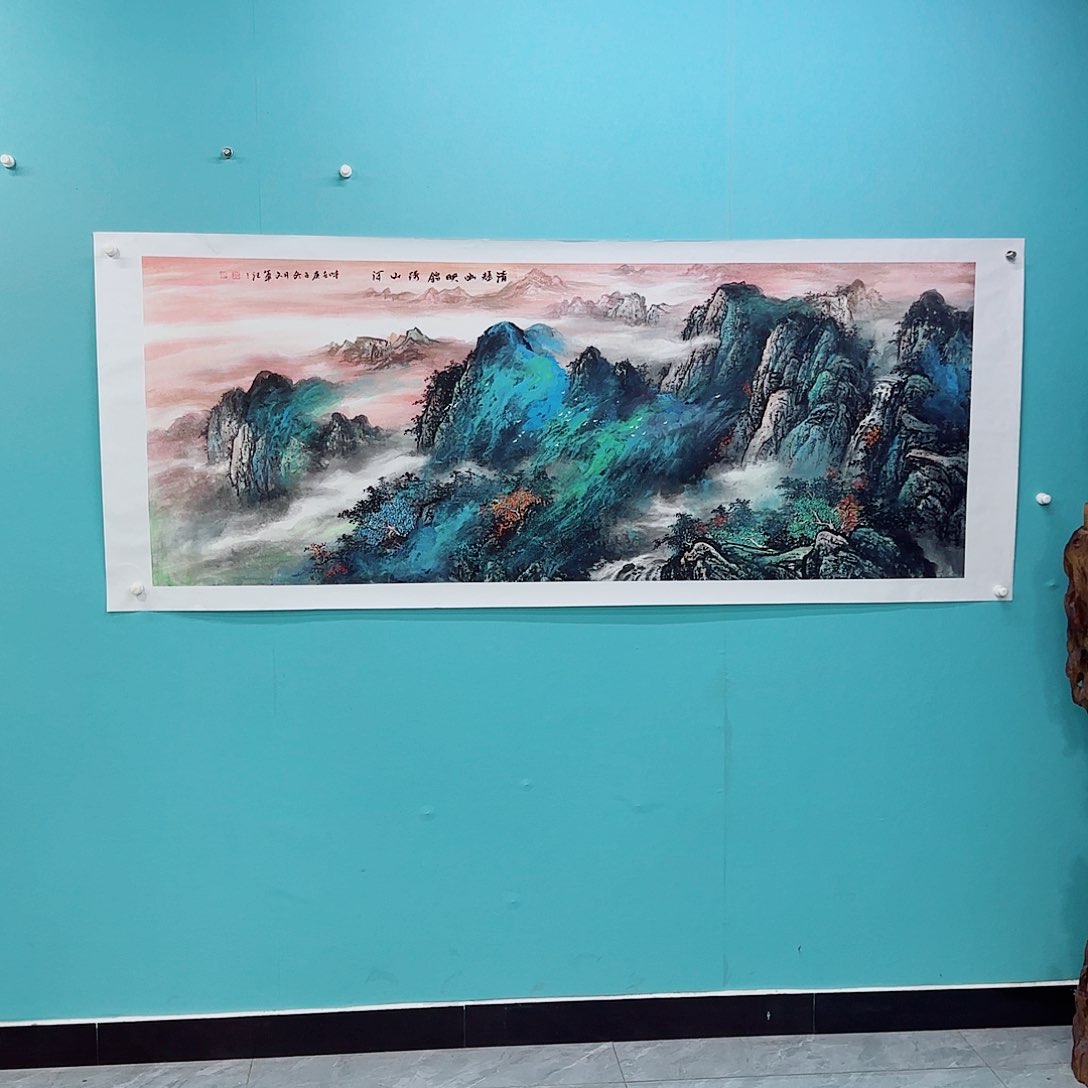 国画李文军教授作品