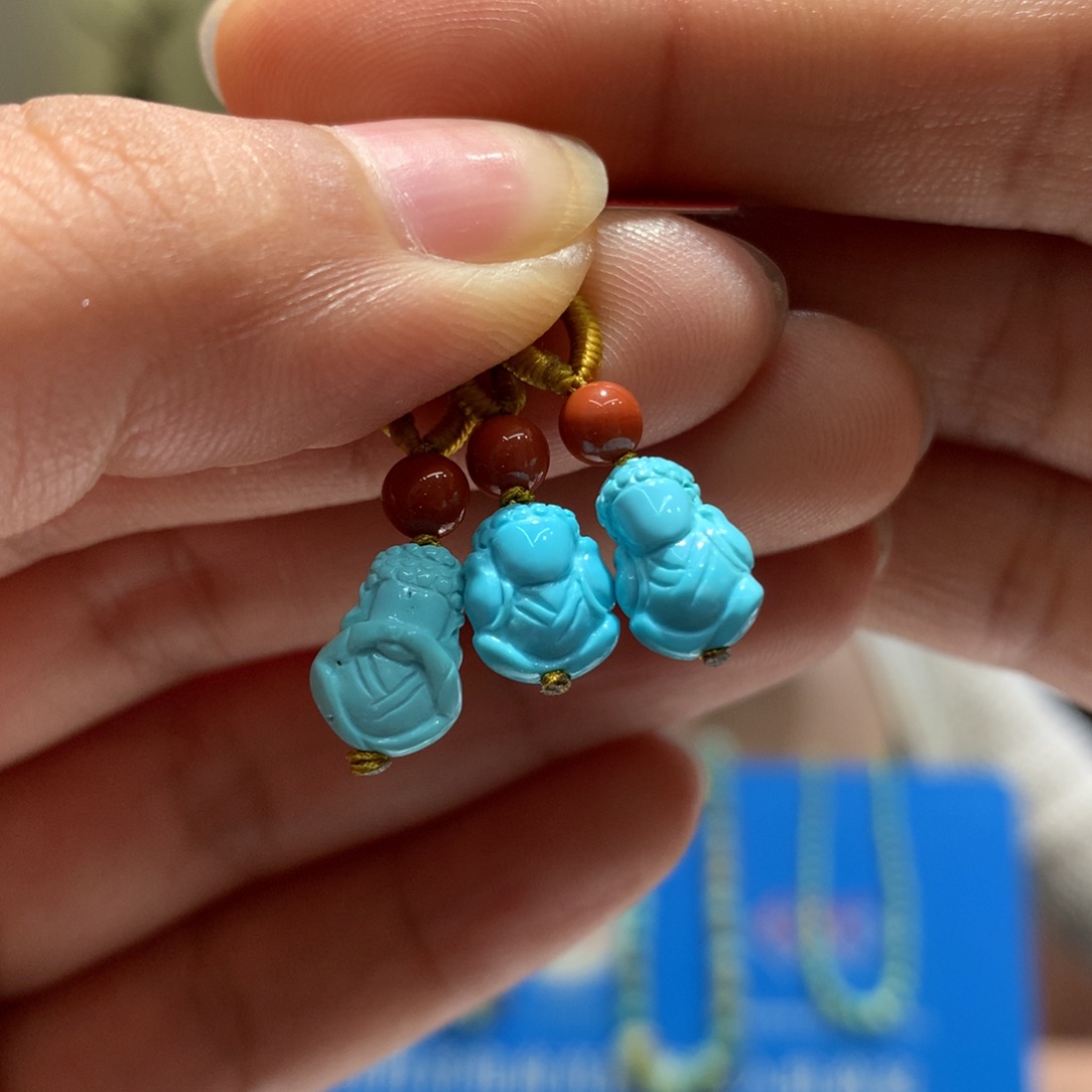 绿松石未镶嵌配饰