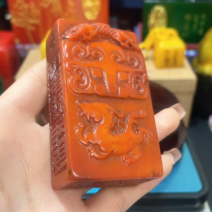 寿山石印石篆刻印章引首章闲章姓名章生日礼物