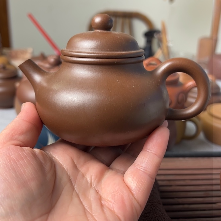 紫砂茶壶容天壶 底槽清 200