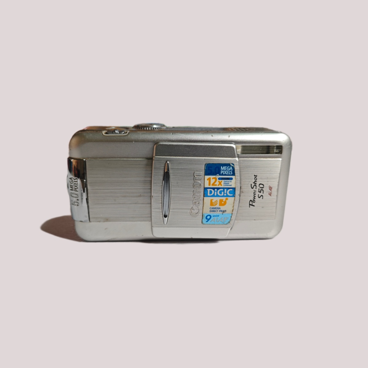 8新 Canon/佳能 s50 500万像素 12倍光学变焦 复古长条ccd