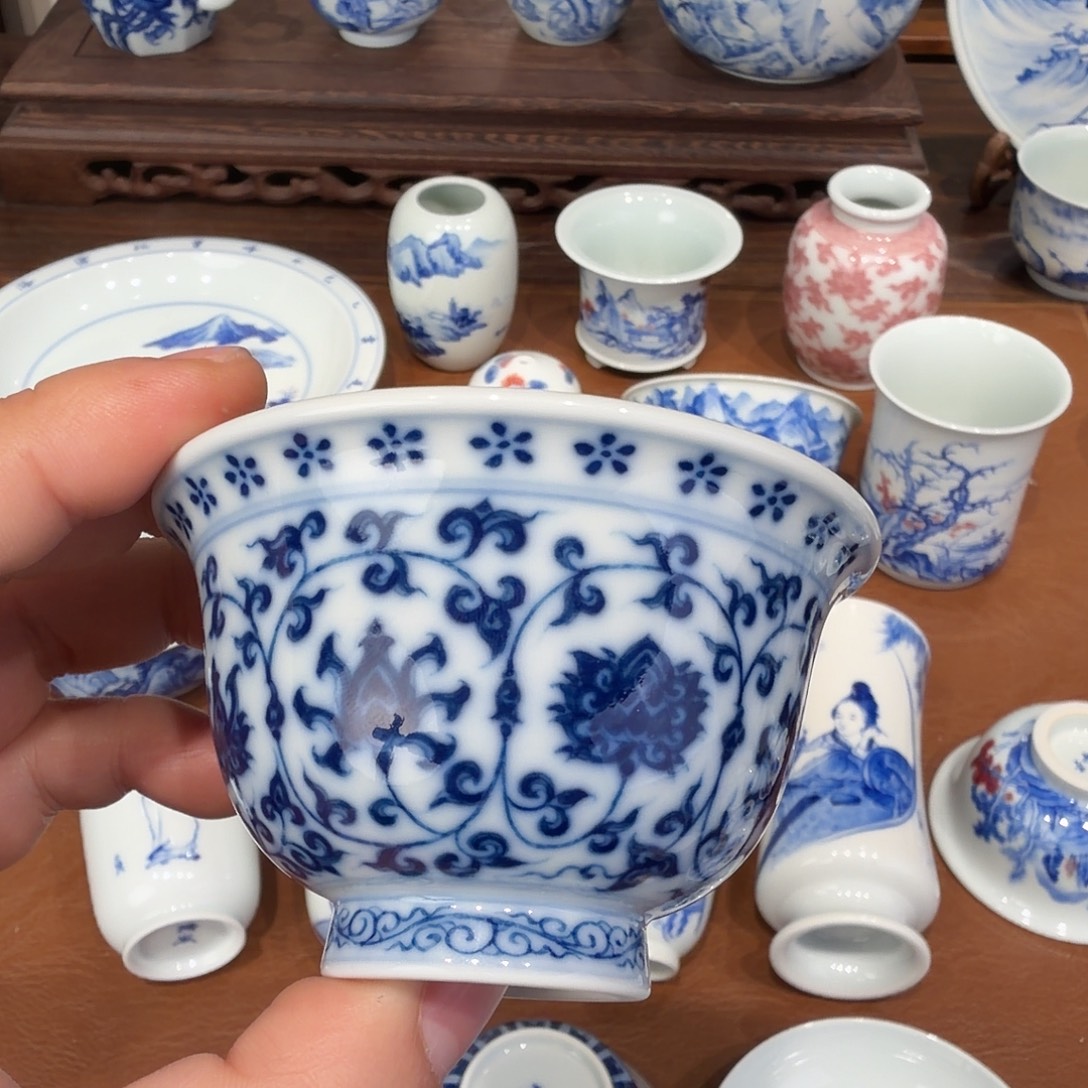 瓜***擦琉璃手工艺品青花瓷器等多种工艺