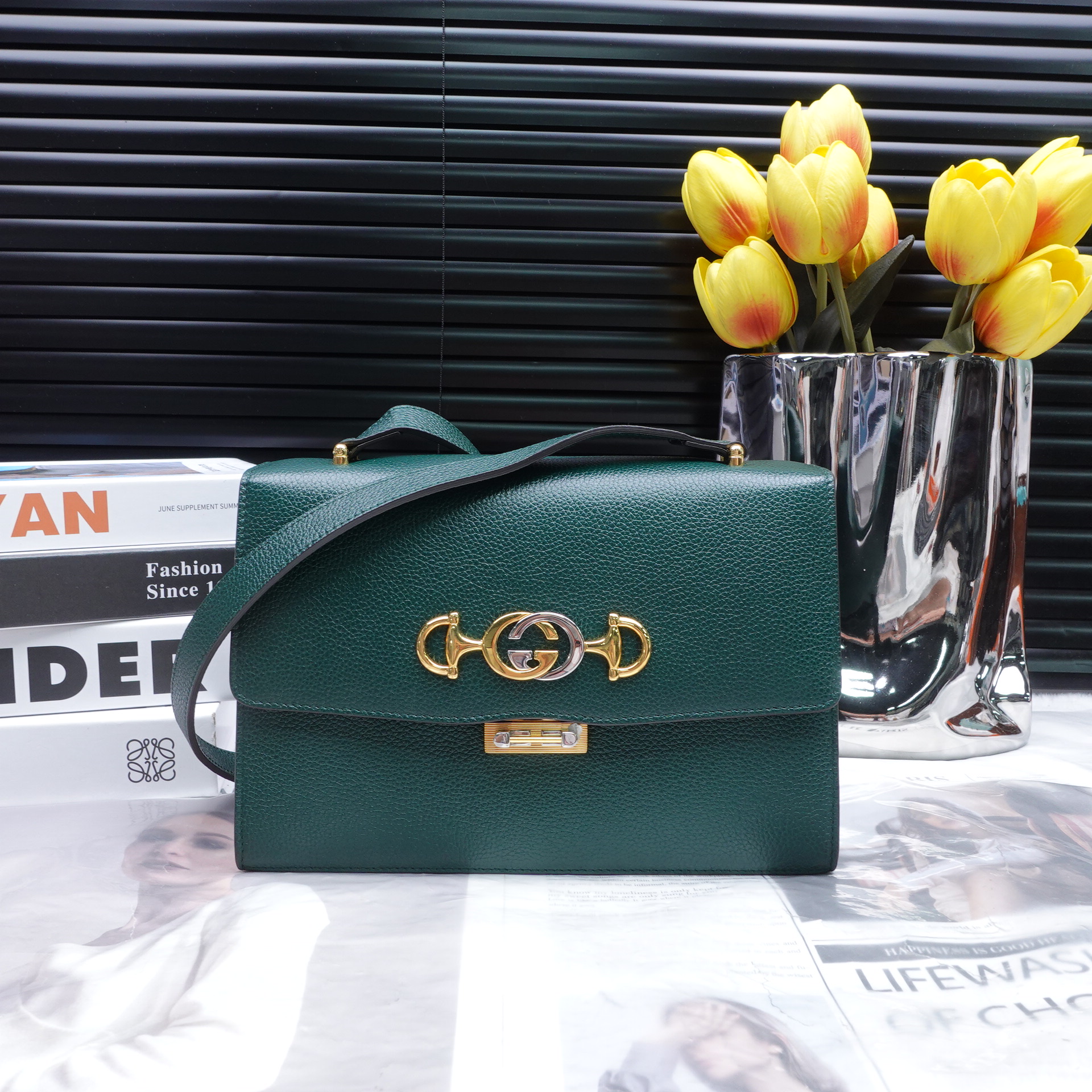 95新 GUCCI/古驰 单肩包/T20313908