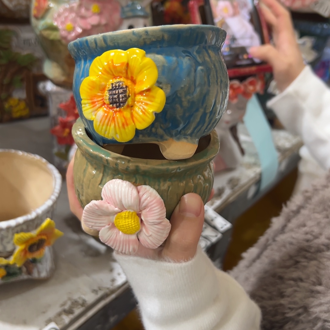 满20米秒退拉黑花盆