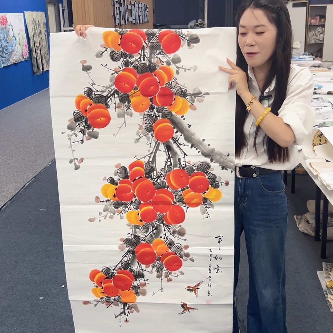 国画纯手绘字画作品